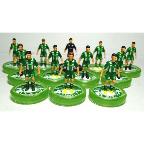 Subbuteo Andrew Table Soccer Panathinaikos FC 2022-23 on WSB Professional bases